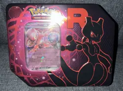*SEALED* Team Rocket Tin - Mewtwo (PokemoN TCG) - Image 1