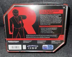 *SEALED* Team Rocket Tin - Mewtwo (PokemoN TCG) - Image 4