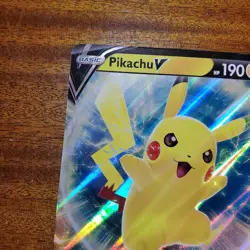 Pokemon TCG Pikachu V Pokemon Oversized Promos SWSH198 Holo Promo - Image 4