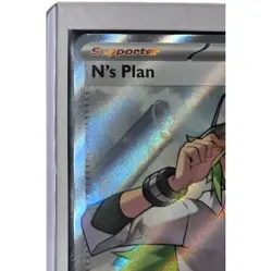 Pokemon TCG N's Plan 163/086 Full Art Ultra Rare Sv: Black Bolt Mint NM - Image 3