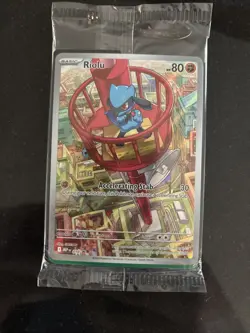 Pokemon TCG Riolu 010 ETB Promo Mega Evolutions Sealed - Image 1