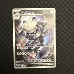 Steelix 150/132 Illustration Rare Pokemon Mega Evolution NM - Image 1