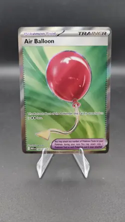 AIR BALLOON Ultra Rare Holo Trainer 166/132 Pokemon Mega Evolutions English - Image 1