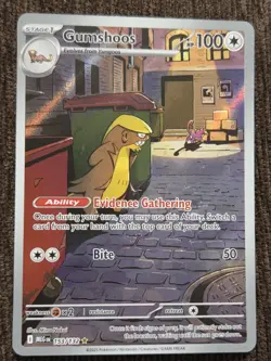 Pokemon Mega Evolutions # 153/132 GUMSHOOS M/NM - Image 1