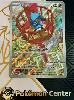 Riolu Mega Evolution ETB Promo - Pokemon Center Edition - Pokemon TCG - Image 1