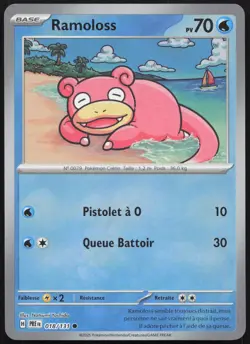 Carte Pokemon Ramoloss Pokeball 018/131 Reverse 8.5 Francais - Image 1