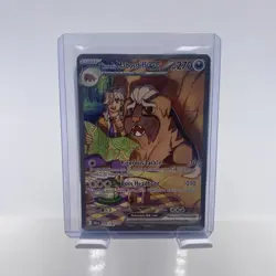 Pokemon TCG Arven's Mabosstiff EX #235/182 Sv10: Destined Rivals SIR - Image 1