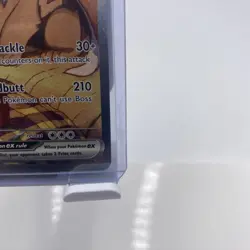 Pokemon TCG Arven's Mabosstiff EX #235/182 Sv10: Destined Rivals SIR - Image 3