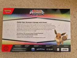Pokemon SV Prismatic Evolutions Accessory Pouch Special Collection Eevee New TCG - Image 2