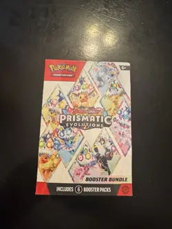 Pokemon Scarlet and Violet Prismatic Evolutions Booster Bundle FACTORY SEALED - Image 1
