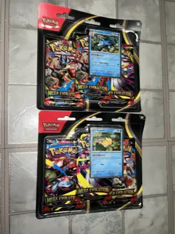 Pokemon TCG Mega Evolution 3-Pack Blister Set of 2 IN HAND SHIPS NOW✅✅✅ - Image 1