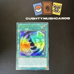YUGIOH RELINQUISHED FUSION GREEN ULTRA RARE LDS1-EN049 1ST EDITION - Image 1