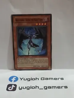 Yu-Gi-Oh BLACKWING - SHURA THE BLUE FLAME RGBT-EN011 1ST EDITION COMMON LP - Image 1