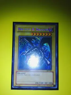 Yu-Gi-Oh Red Eyes B. Dragon BPT-005 Limited Edition Secret Rare Reverse Foil NM - Image 2