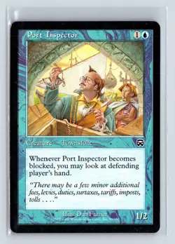PORT INSPECTOR - MTG Magic the Gathering Card - Mercadian Masques - Common - Image 1