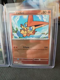 Victini 208 Black Bolt and White Flare Promo Card And 012/086 Pokeball Card - Image 3