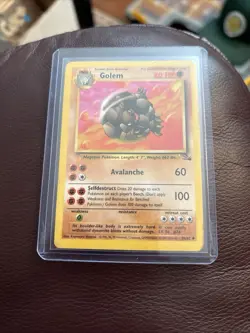 1995, 96, 98 Pokemon Card ** Golem ** - Fossil Set 36/62 - Uncommon - Image 1