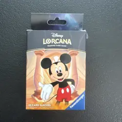 NEW Disney Lorcana Mickey Mouse Card Sleeves - Image 1