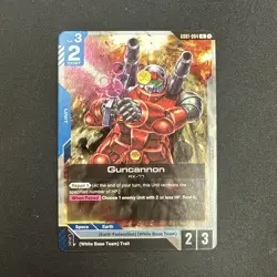 Guncannon Foil - GD01-004 NM - Gundam TCG Card Game - Image 1