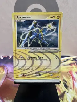 Arceus Lv. 100 AR6 Pokemon Trading Card Holo Rare 2009 TCG LP/MP - Image 1