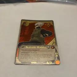 NARUTO CCG TCG KAKASHI HATAKE SUPER RARE CARD N-192 - Image 1