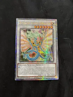 Yu-Gi-Oh Ancient Fairy Dragon Quarter Century Secret Rare Card RA01-EN030 - Image 1