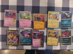Pokemon TCG 10 Card Bundle Lot - Image 1