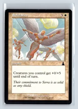 SOLIDARITY - MTG Magic the Gathering Card - Urza's Destiny - Common - Image 1