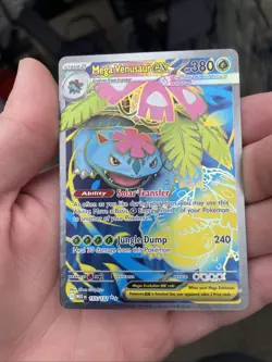 Mega Venusaur EX 155/132 Mega Evolution ENGLISH Pokemon TCG Card - Image 1