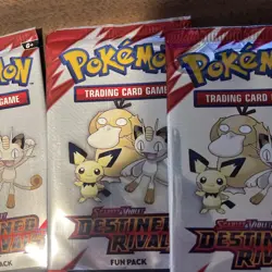 6x Pokemon TCG Trading Card Game Booster Fun Packs RARE!! - Image 4