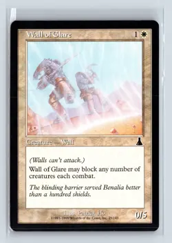 WALL OF GLARE - MTG Magic the Gathering Card - Urza's Destiny - Common - Image 1