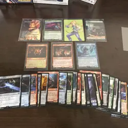 MTG Magic: The Gathering Final Fantasy Card Lot - Image 1