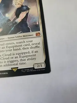 Magic the Gathering Final Fantasy Cloud Midgar Mercenary Card M0010-REGULAR - Image 5