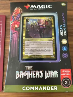 The Brothers' War Commander Deck - Urza's Iron Alliance MTG Brand New Sealed - Image 1