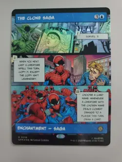 MTG The Clone Saga Marvel's Spider-Man Foil Comic Rare - Image 1