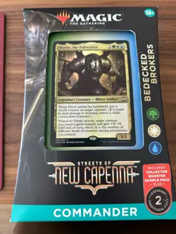 Magic MTG Streets of New Capenna Commander Deck Bedecked Brokers 195166121468 - Image 1