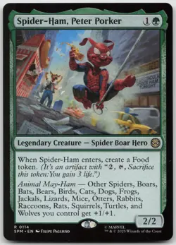 MTG 0114 Spider-Ham, Peter Porker NM - Image 1
