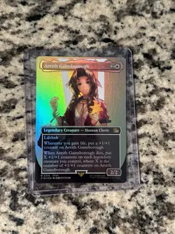 MTG English Aerith Gainsborough (Borderless) NM Foil - Image 1