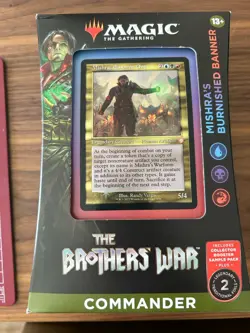 The Brothers' War Commander Deck - Mishra's Burnished Banner MTG NEW SEALED - Image 1