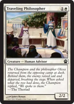 Traveling Philosopher - Theros #34/249 MTG Magic The Gathering - Image 1