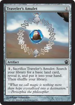 Traveler's Amulet - Theros #221/249 MTG Magic The Gathering - Image 1
