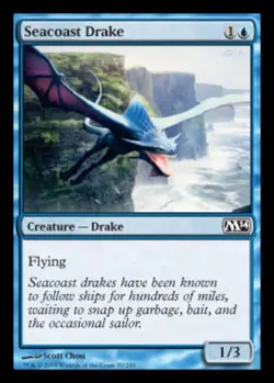 Seacoast Drake - Magic 2014 (M14) #70/249 MTG Magic The Gathering - Image 1