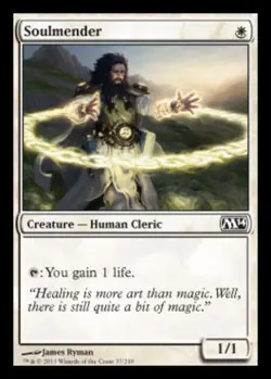 Soulmender - Magic 2014 (M14) #37/249 MTG Magic The Gathering - Image 1