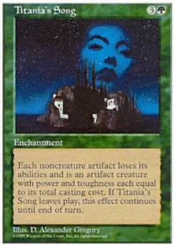 Titania's Song - Fifth Edition #332 MTG Magic The Gathering - Image 1