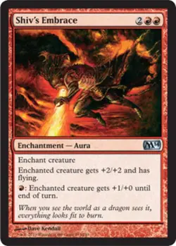 Shiv's Embrace - Magic 2014 (M14) #153/249 MTG Magic The Gathering - Image 1