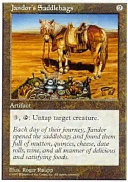 Jandor's Saddlebags - Fifth Edition #383 MTG Magic The Gathering - Image 1