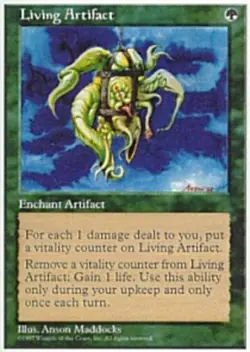 Living Artifact - Fifth Edition #311 MTG Magic The Gathering - Image 1
