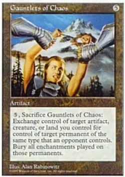 Gauntlets of Chaos - Fifth Edition #373 MTG Magic The Gathering - Image 1