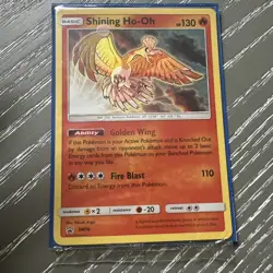 2017 Pokemon SM Sun & Moon Promo SM70 Shining Ho-Oh Sealed - Image 1