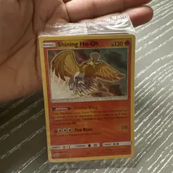 2017 Pokemon SM Sun & Moon Promo SM70 Shining Ho-Oh Sealed - Image 5